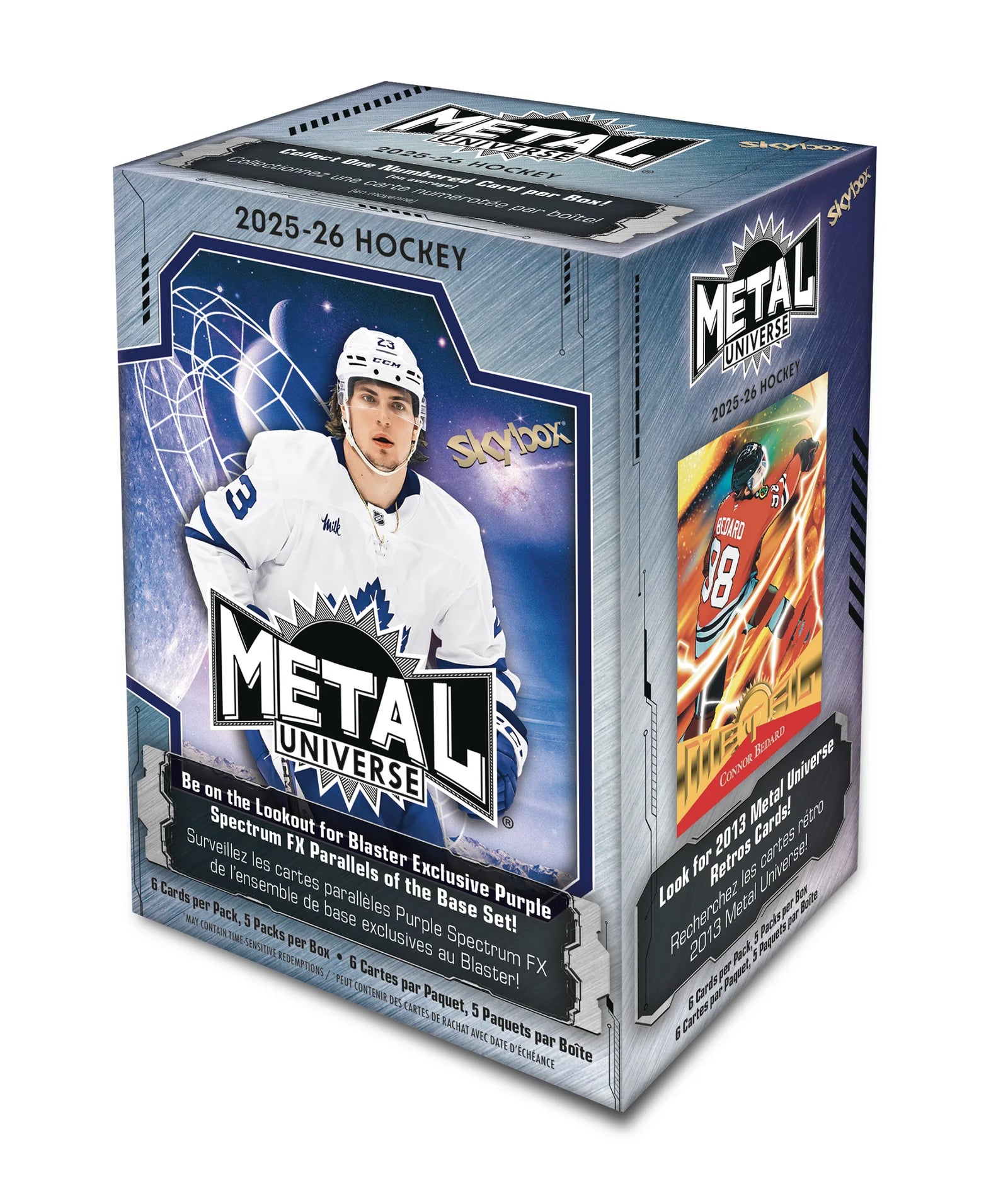 2025-26 Upper Deck Metal Universe Hockey Blaster Box