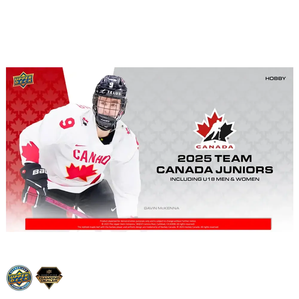 2025 Upper Deck Team Canada Juniors Hockey Hobby Pack | Eastridge Sports Cards