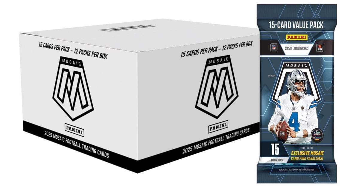2025 Panini Mosaic Football Fat Pack