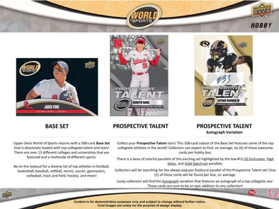 2025 Upper Deck World of Sports Blaster Box | Eastridge Sports Cards