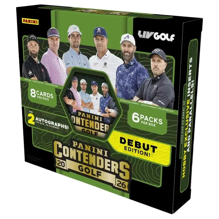 2026 Panini Contenders LIV Golf Hobby Box