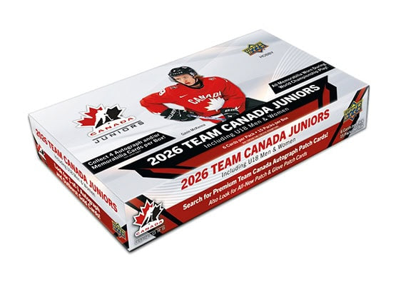 2026 Upper Deck Team Canada Juniors Hobby Box