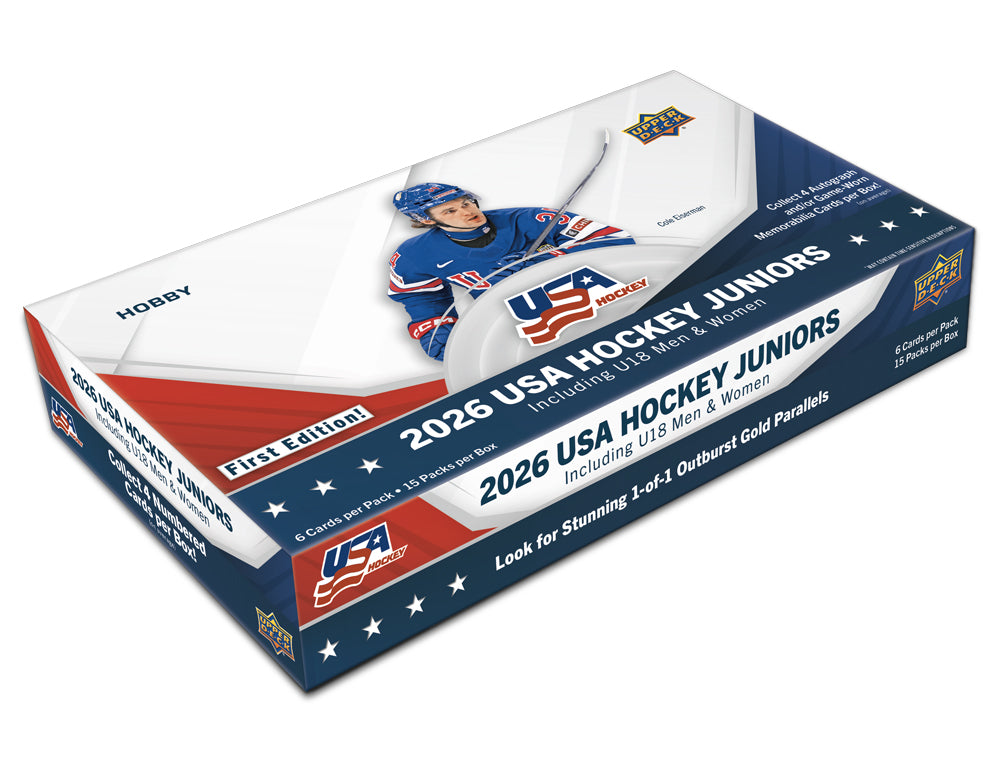 2026 Upper Deck Hockey Team USA Juniors Hobby Box