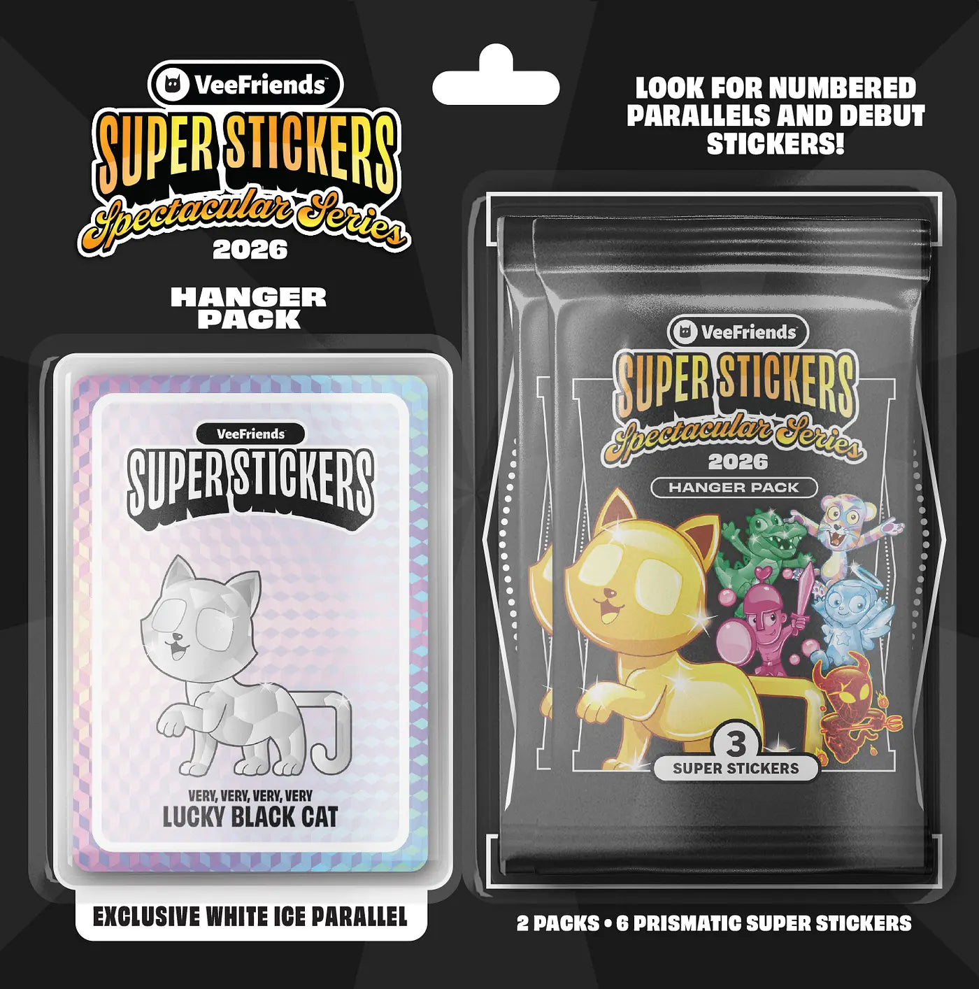 Super Stickers Hanger Pack (2026 Vee Friends)