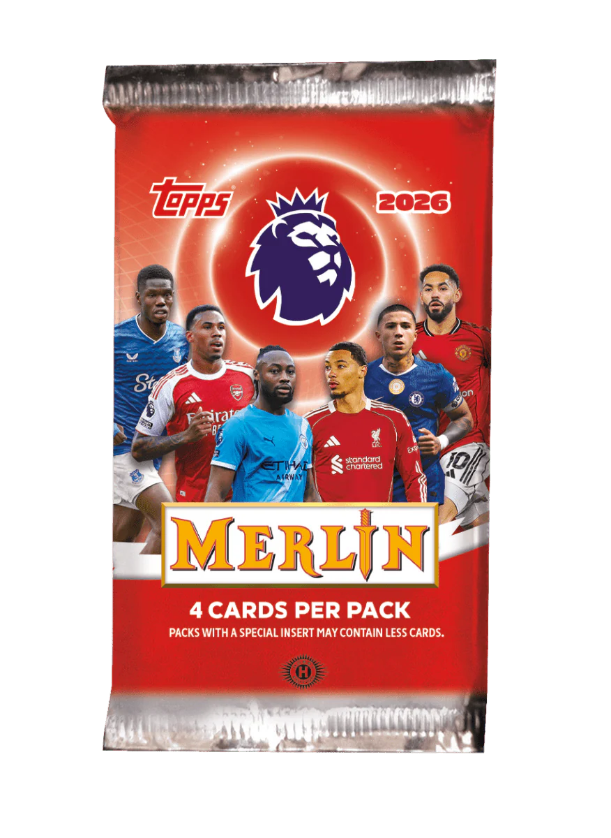 2026 Topps Merlin Premier League Hobby Pack