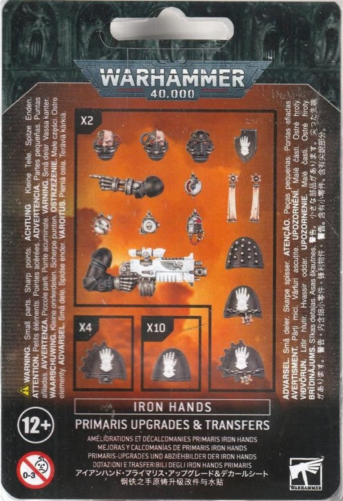 Iron Hands Primaris Upgrade Pack