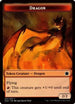 Dragon (001) // Zombie Double-Sided Token (GN2-1 // 6) - Magic Game Night 2019