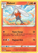 Raboot (032) (032) 032  - Reverse Holofoil SWSH01 Sword & Shield Base Set - Uncommon