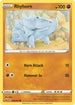 Rhyhorn (096) (096) 096  SWSH01 Sword & Shield Base Set - Common