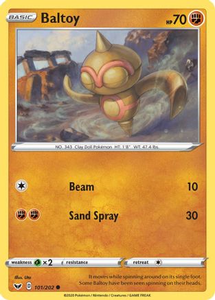 Baltoy (101/202) [Sword & Shield Base Set] - Common