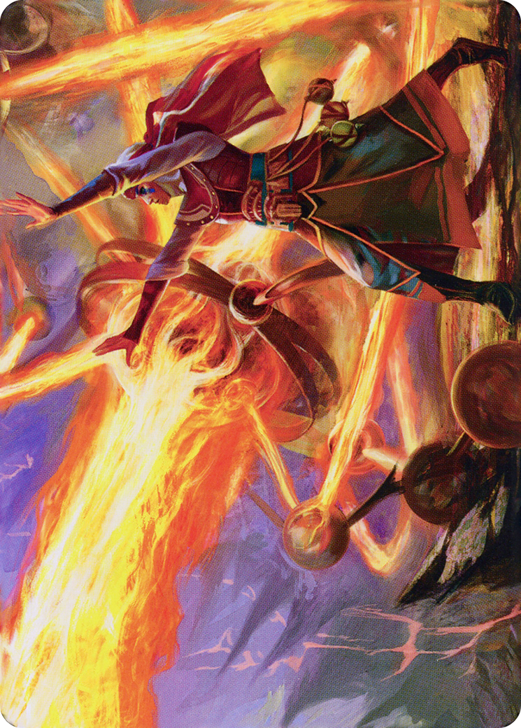 Ghitu Amplifier // Ghitu Amplifier (ADMU-032) - Dominaria United Art Series (Borderless)