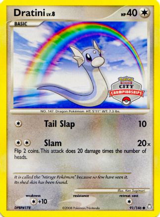 Dratini (City Championships) (91/146) [League & Championship Cards] - Promo