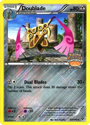 Doublade (Regional Championships) (84/146) Reverse Holofoil [League & Championship Cards] - Promo