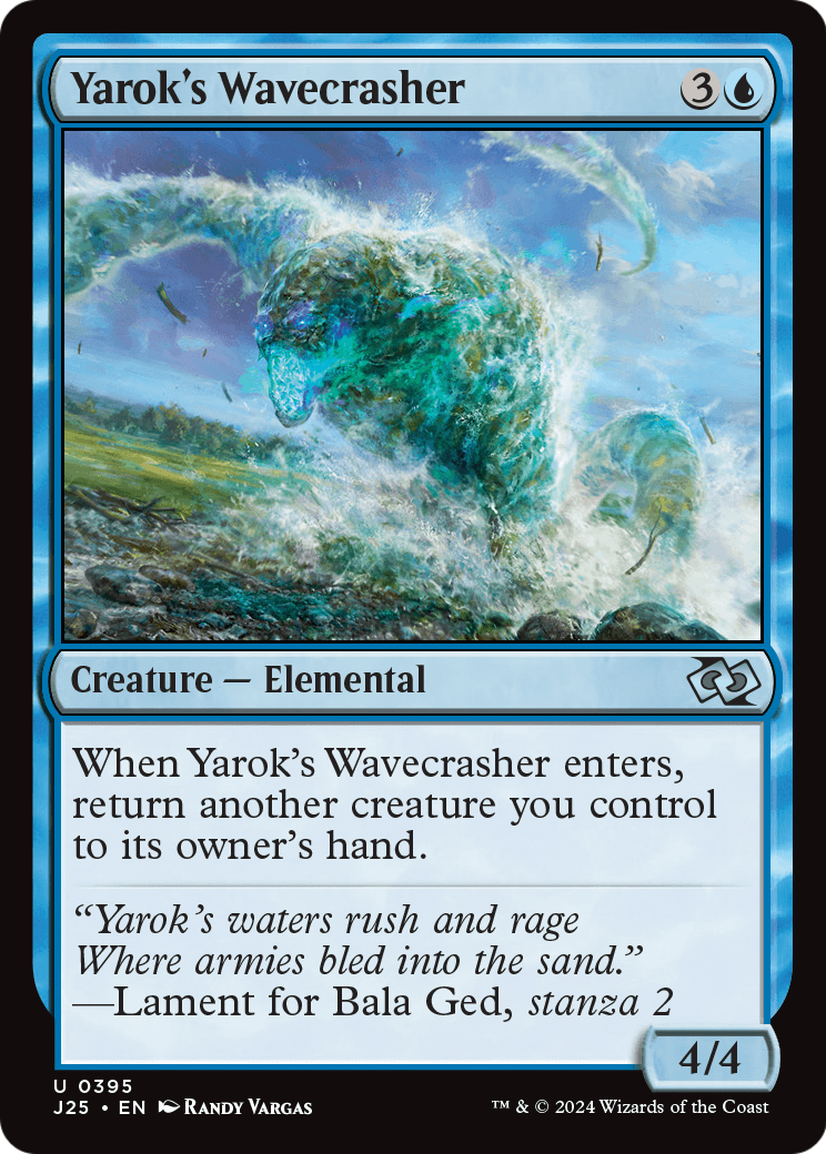 Yarok's Wavecrasher (J25-395) - Foundations Jumpstart