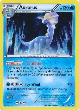 Aurorus (Cosmos Holo) (026/111) Holofoil [Miscellaneous Cards & Products] - Promo