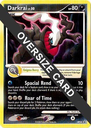 Darkrai - DP24 (DP Black Star Promos) (DP24) Holofoil [Jumbo Cards] - Promo