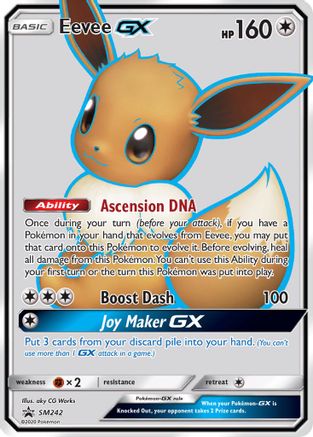 Eevee GX (SM242/248) Holofoil [SM Promos] - Promo