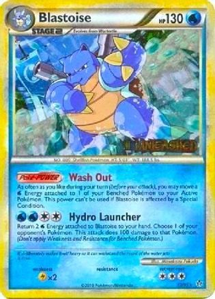 Blastoise (Prerelease) (13/95) Holofoil [HGSS Promos] - Promo