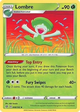 Lombre (008/192) [Rebel Clash] - Uncommon