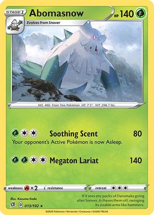 Abomasnow (013/192) [Rebel Clash] - Rare