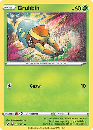 Grubbin (016/192) [Rebel Clash] - Common