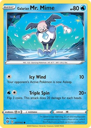 Galarian Mr. Mime (037/192) [Rebel Clash] - Common