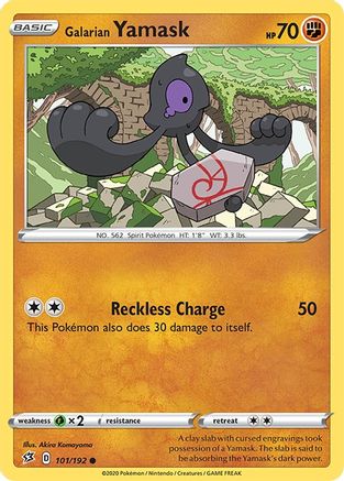 Galarian Yamask (101/192) [Rebel Clash] - Common