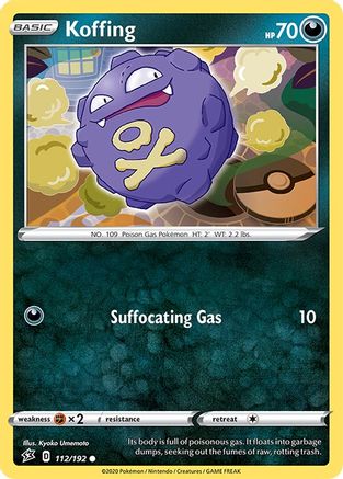 Koffing (112/192) [Rebel Clash] - Common