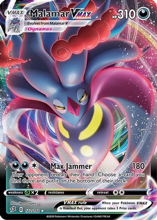Malamar VMAX (122/192) Holofoil [Rebel Clash] - Ultra Rare