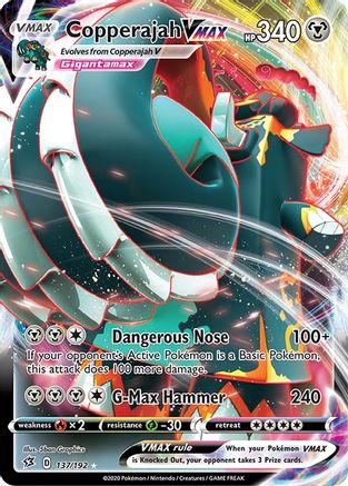 Copperajah VMAX (137/192) Holofoil [Rebel Clash] - Ultra Rare
