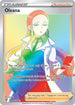 Oleana (Secret)/192  - Holofoil SWSH02 Rebel Clash - Secret Rare