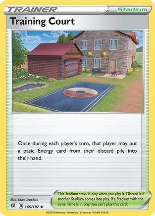 Training Court (169/192) Reverse Holofoil [Rebel Clash] - Uncommon