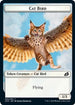 Cat Bird // Human Soldier (004) Double-sided Token (IKO-) - Ikoria: Lair of Behemoths Foil