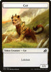 Cat // Human Soldier (004) Double-sided Token (IKO-) - Ikoria: Lair of Behemoths Foil