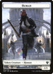 Human // Treasure Double-Sided Token (C20-4 // 19) - Commander 2020