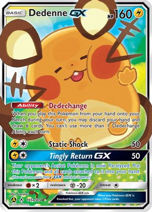 Dedenne GX (195a/214) Holofoil [Alternate Art Promos] - Promo