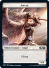 Angel // Saproling Double-sided Token (M21-001) - Core Set 2021 Foil