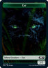 Cat (011) // Goblin Wizard Double-sided Token (M21-011) - Core Set 2021 Foil