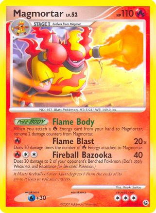 Magmortar (Secret Wonders) (31/132) Holofoil [Deck Exclusives] - Holo Rare
