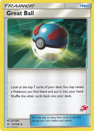 Great Ball (#33 Charizard Stamped) (119/149) [Battle Academy] - Promo