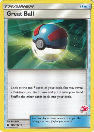 Great Ball (#43 Charizard Stamped) (119/149) [Battle Academy] - Promo