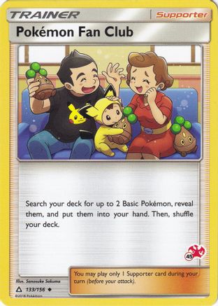 Pokemon Fan Club (#45 Charizard Stamped) (133/156) [Battle Academy] - Promo