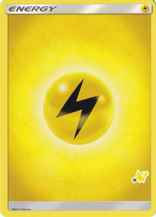 Lightning Energy (#12 Pikachu Stamped) [Battle Academy] - Promo