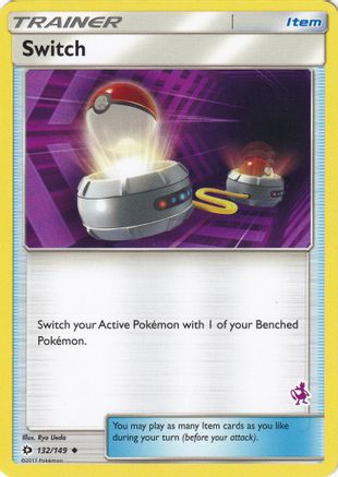 Switch (Mewtwo Stamped) (132/149) [Battle Academy] - Promo