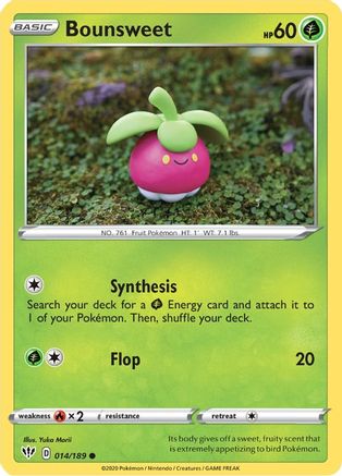 Bounsweet (014/189) Reverse Holofoil [Darkness Ablaze] - Common