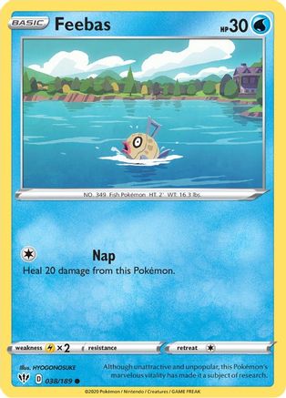 Feebas (038/189) [Darkness Ablaze] - Common