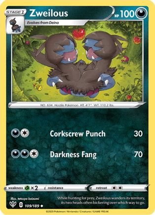 Zweilous (109/189) [Darkness Ablaze] - Uncommon