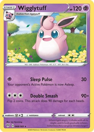 Wigglytuff (068/189) [Darkness Ablaze] - Rare