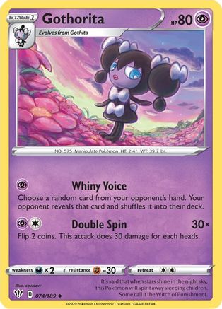 Gothorita (074/189) [Darkness Ablaze] - Uncommon