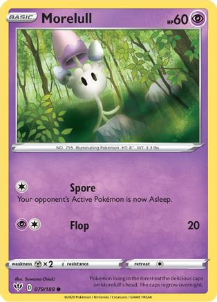 Morelull (079/189) Reverse Holofoil [Darkness Ablaze] - Common